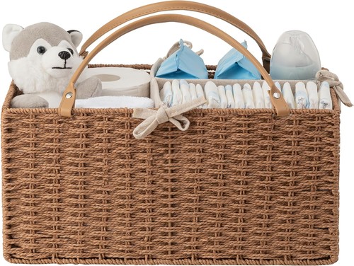 Diaper caddy organizer nursery - diaper,